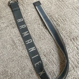 Armani exchange belt
